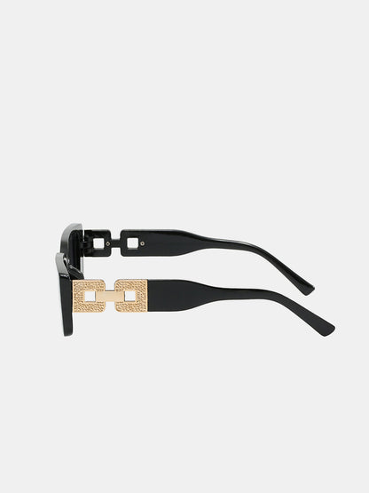 Metal Decor Cat-Eye Sunglasses