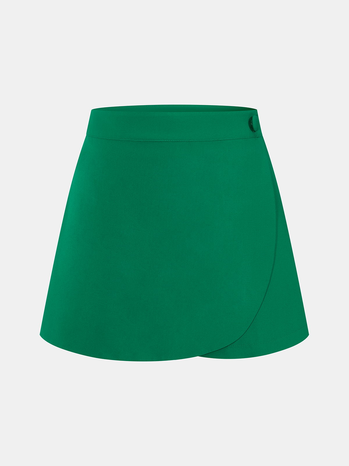 Button Front Tailored Vest & Skort Set