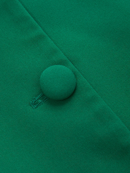 Button Front Tailored Vest & Skort Set