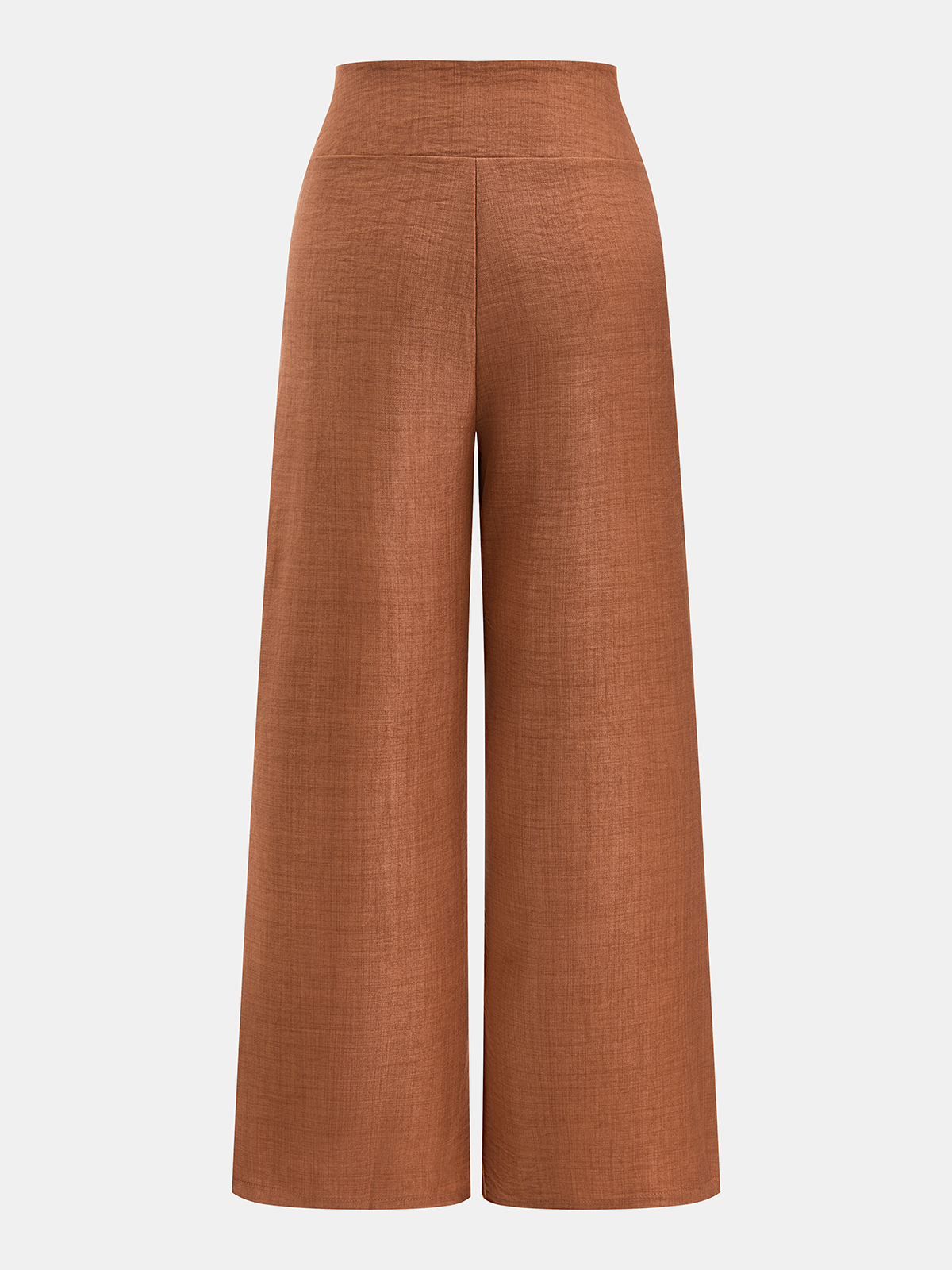 Buttoned Vest & Pleated Wide Leg Pants Set
