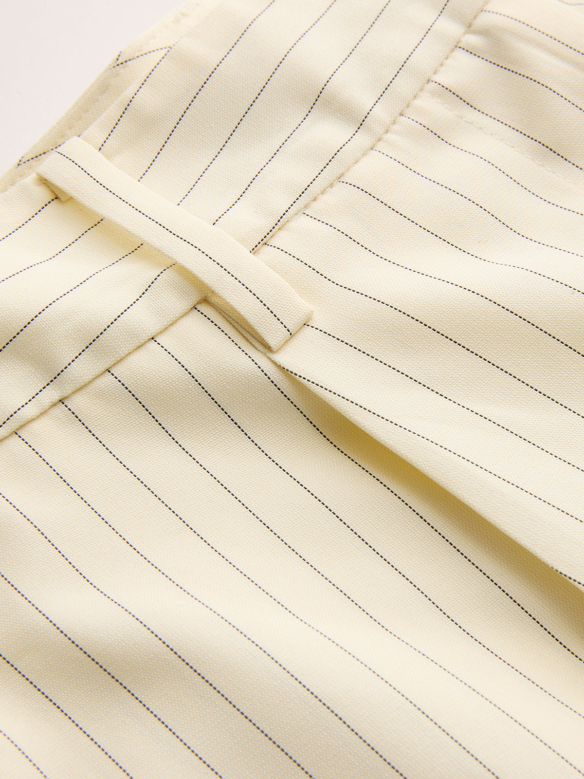 Striped Tie-Front Cropped Top & Shorts Set