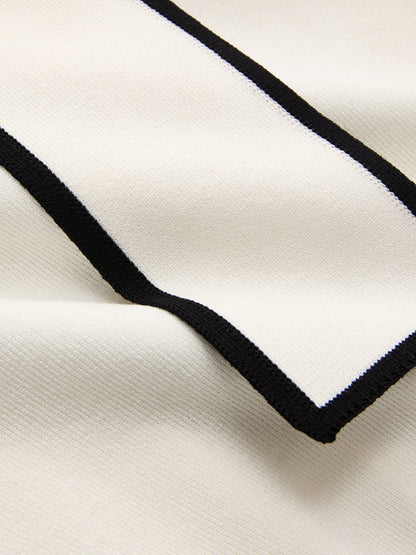 Removable Sailor Collar Knit Vest