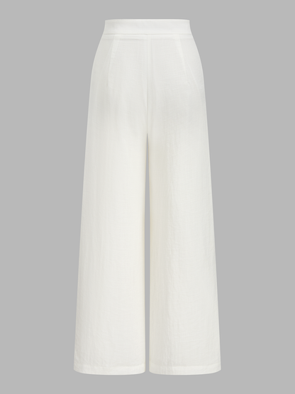 Irregular Hem Short Sleeve Top & Pants Set