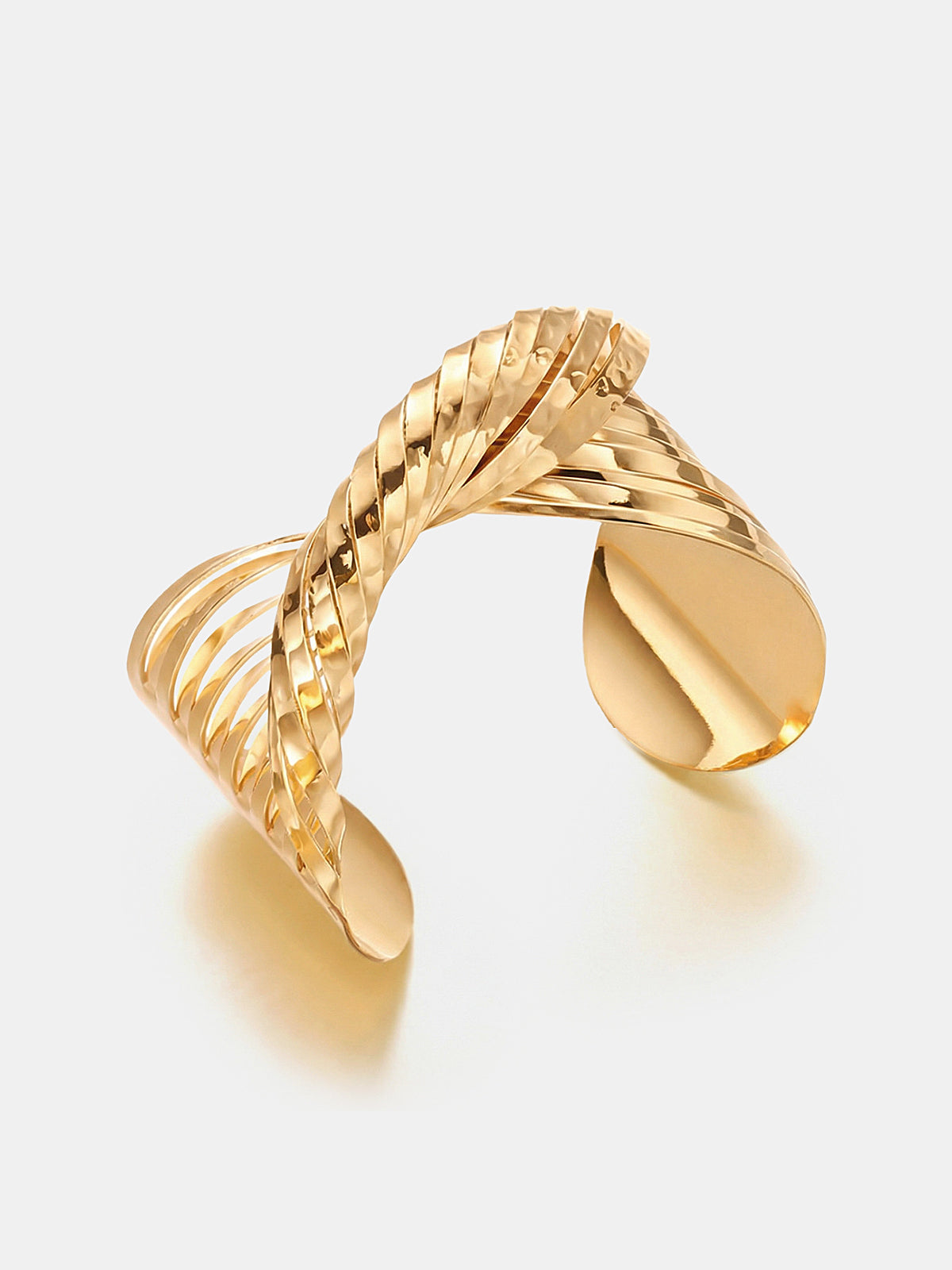 Twisted Multi Layer Cuff Bracelet