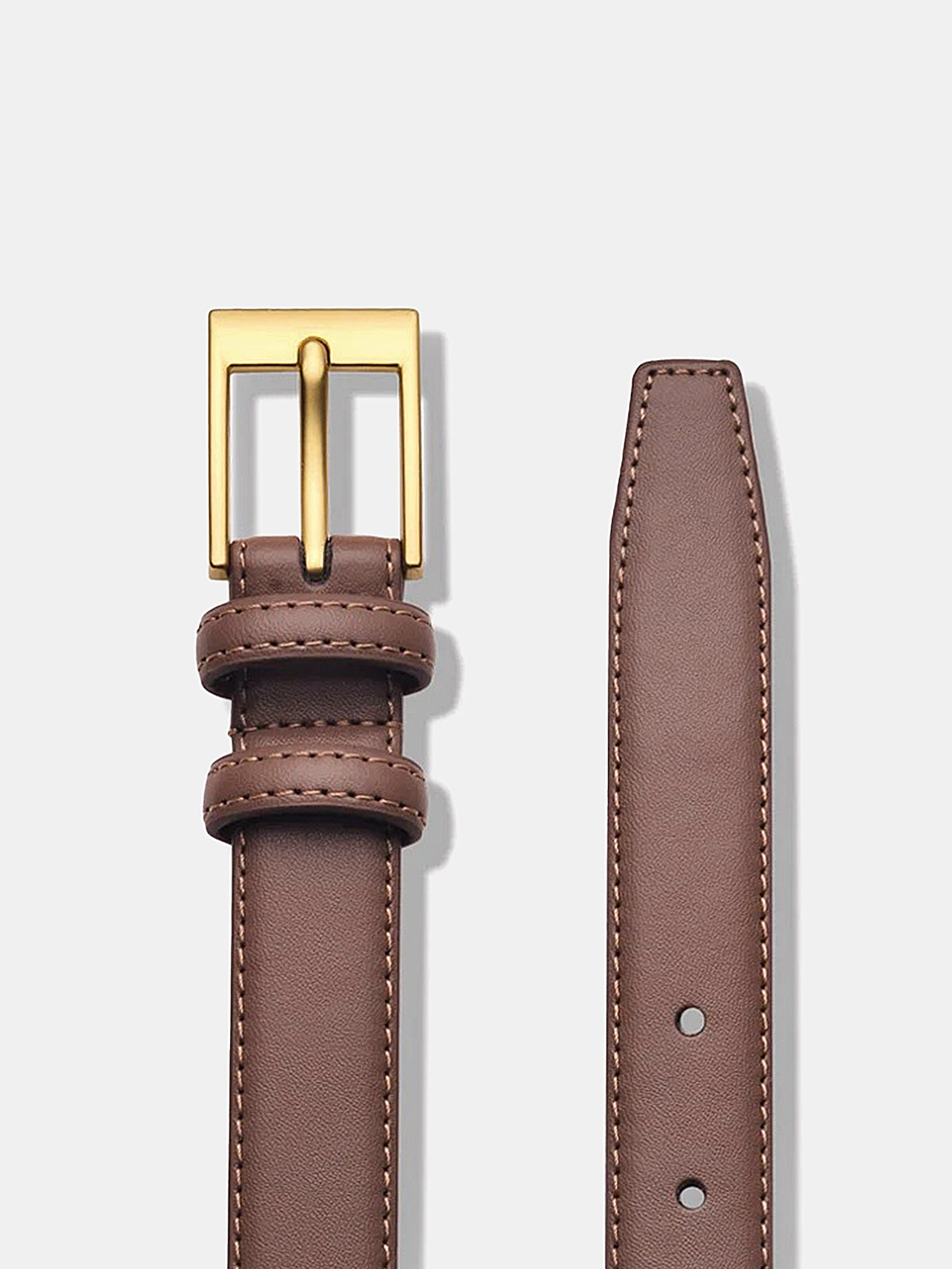Minimalist Square Buckle Belt