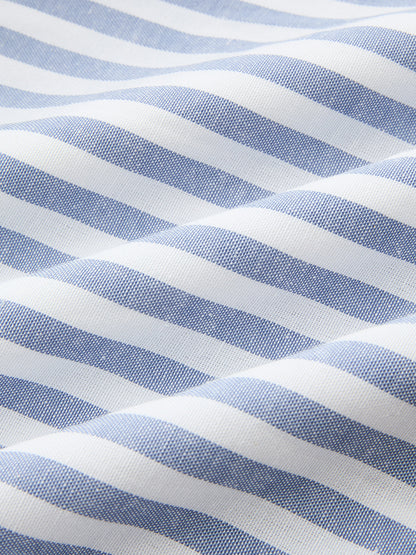 Smocked Striped Cami Maxi Dress