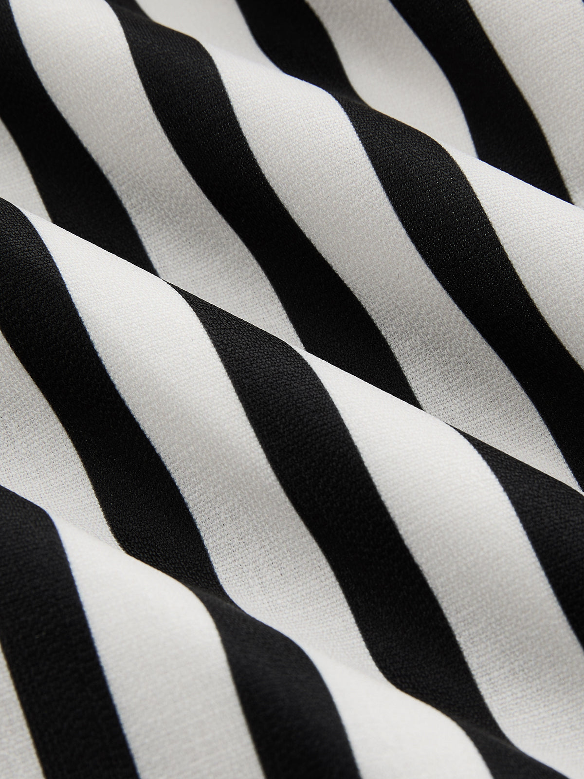 Stripe Backless Pockets Dress
