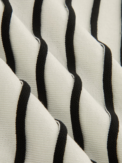 Striped Knit Co-ord Set