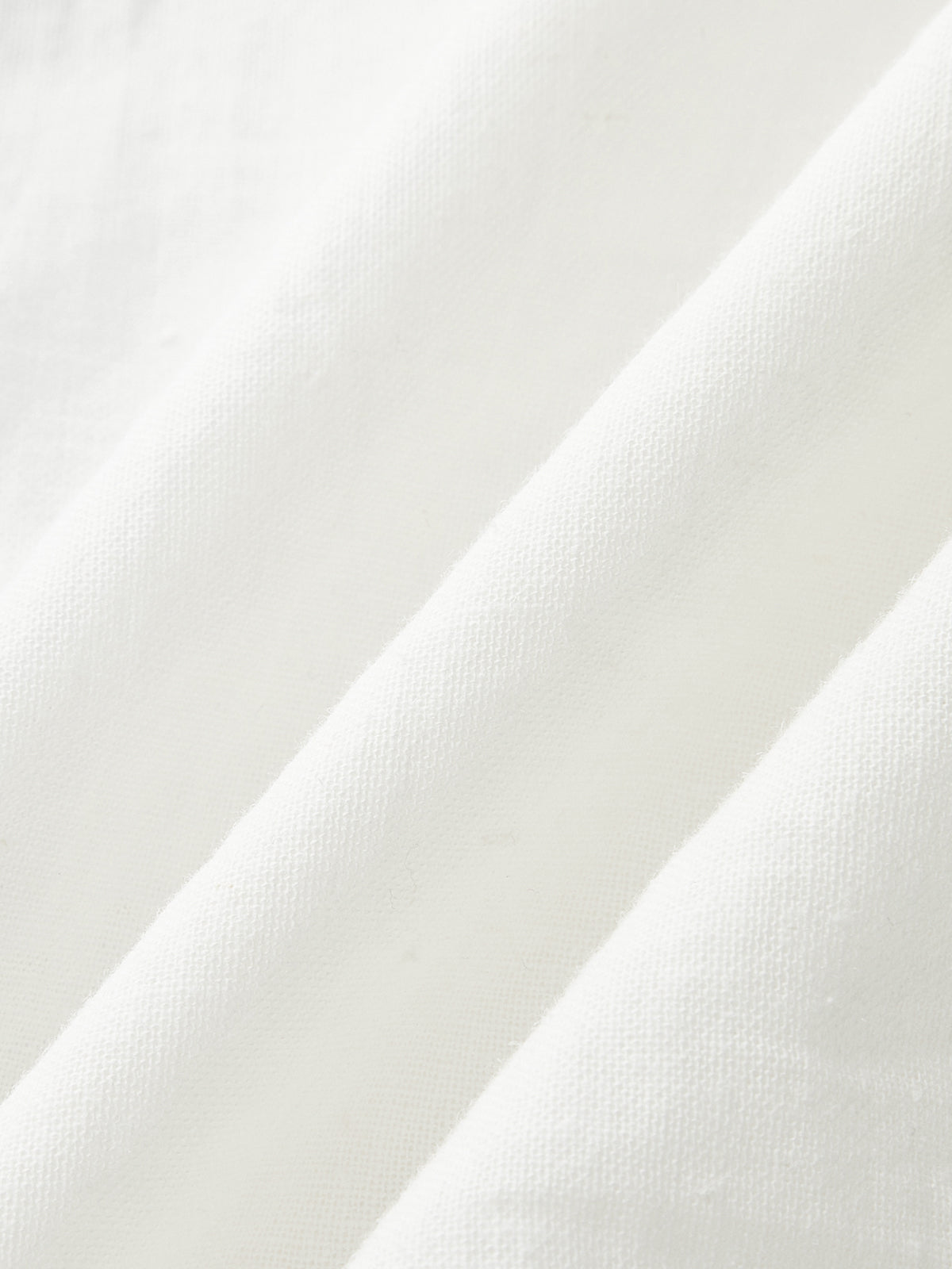 Cotton Linen Contrast Trim Top & Shorts Set