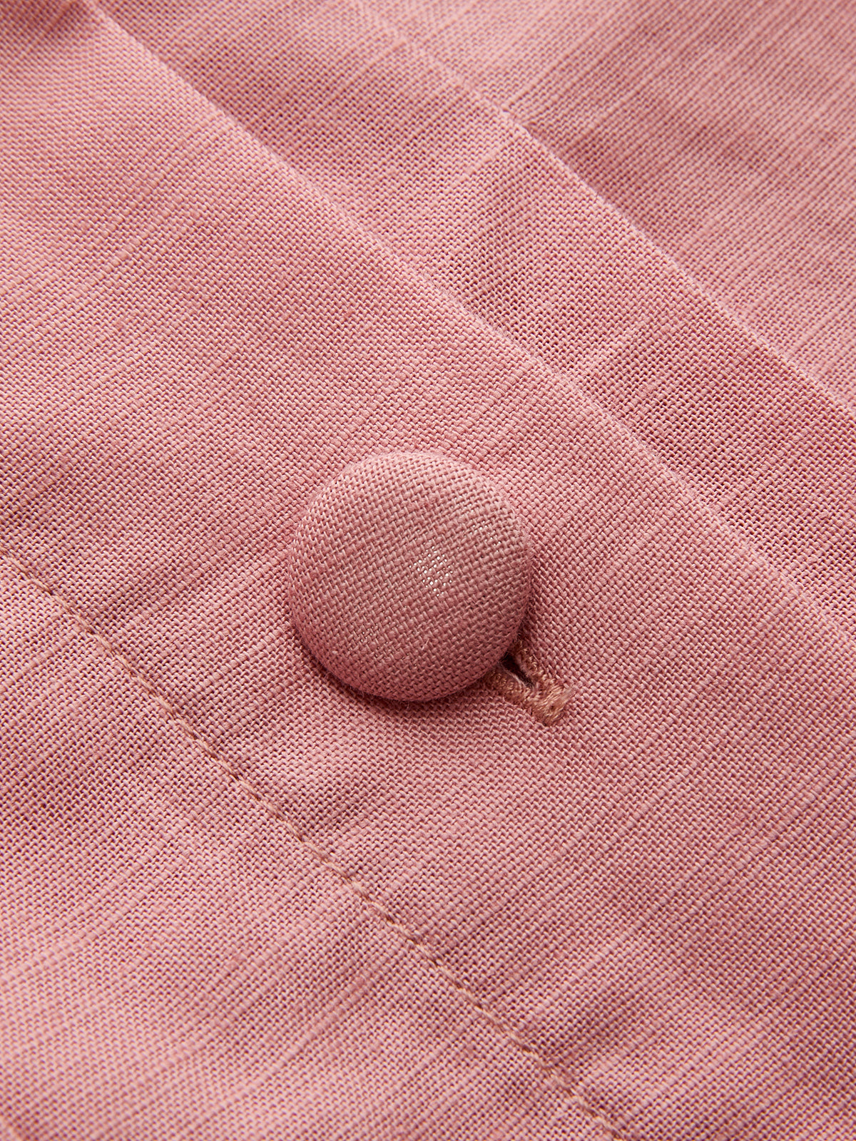 Cotton Linen Pleated Belted Blazer Dress