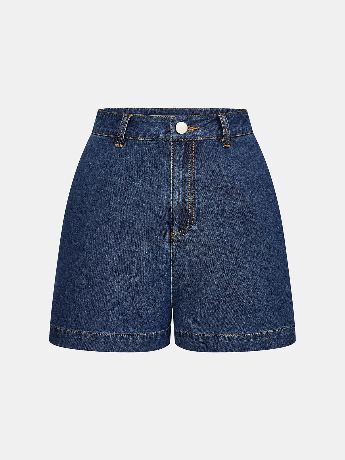 Peplum Denim Cami Top & Shorts Set