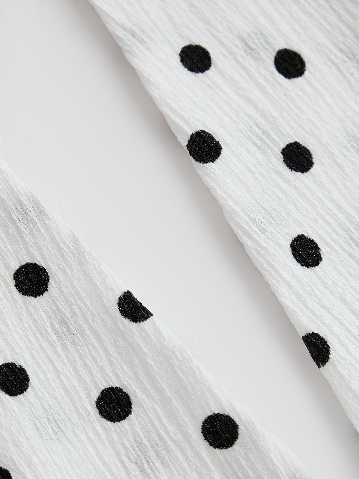 Polka Dot Halter Top & Flare Pants Set