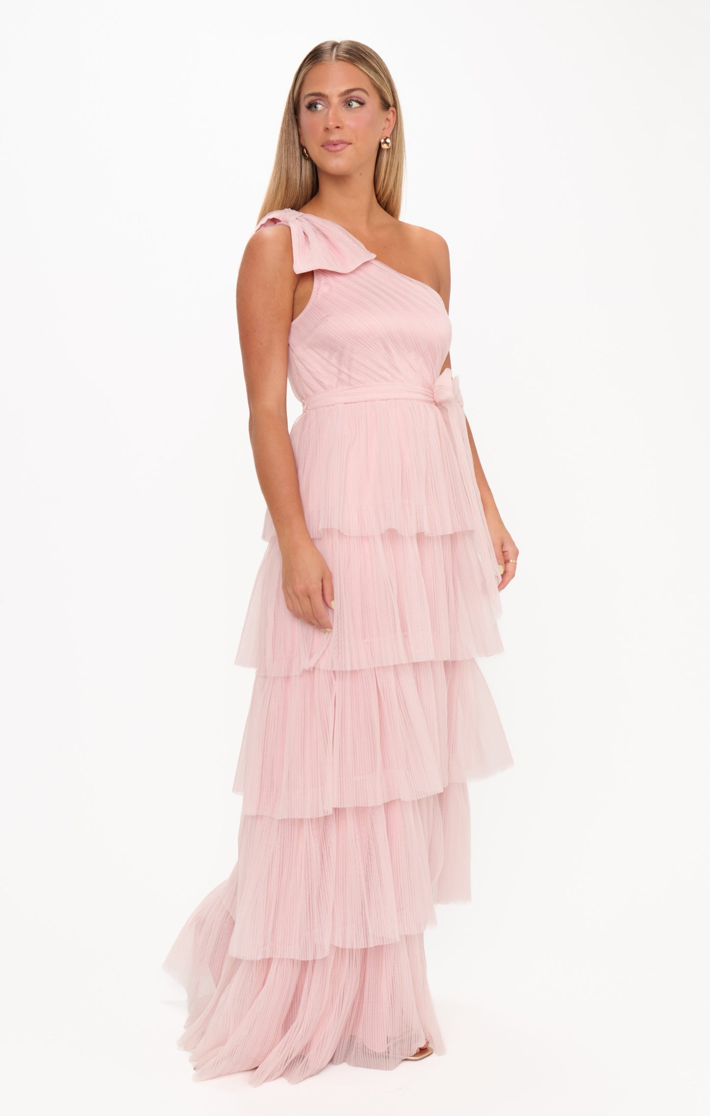 Cupcake Maxi Dress ~ Dusty Blush Tulle