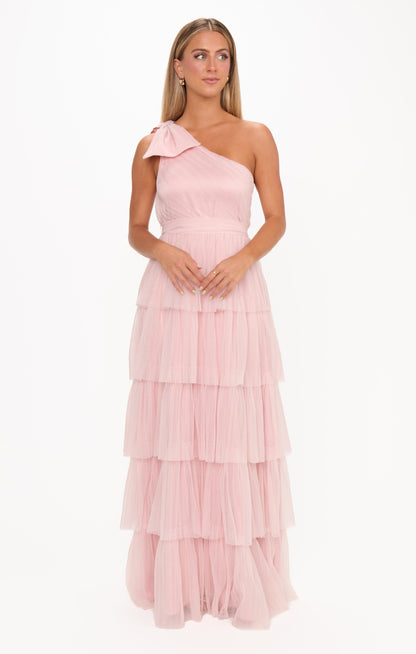 Cupcake Maxi Dress ~ Dusty Blush Tulle