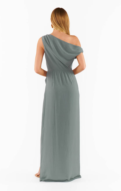 Jodie Dress ~ Deep Sage Chiffon