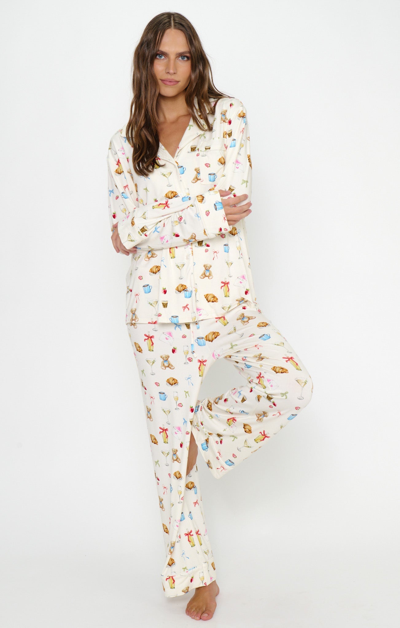 Classic PJ Set ~ Sundays in Paris Jersey