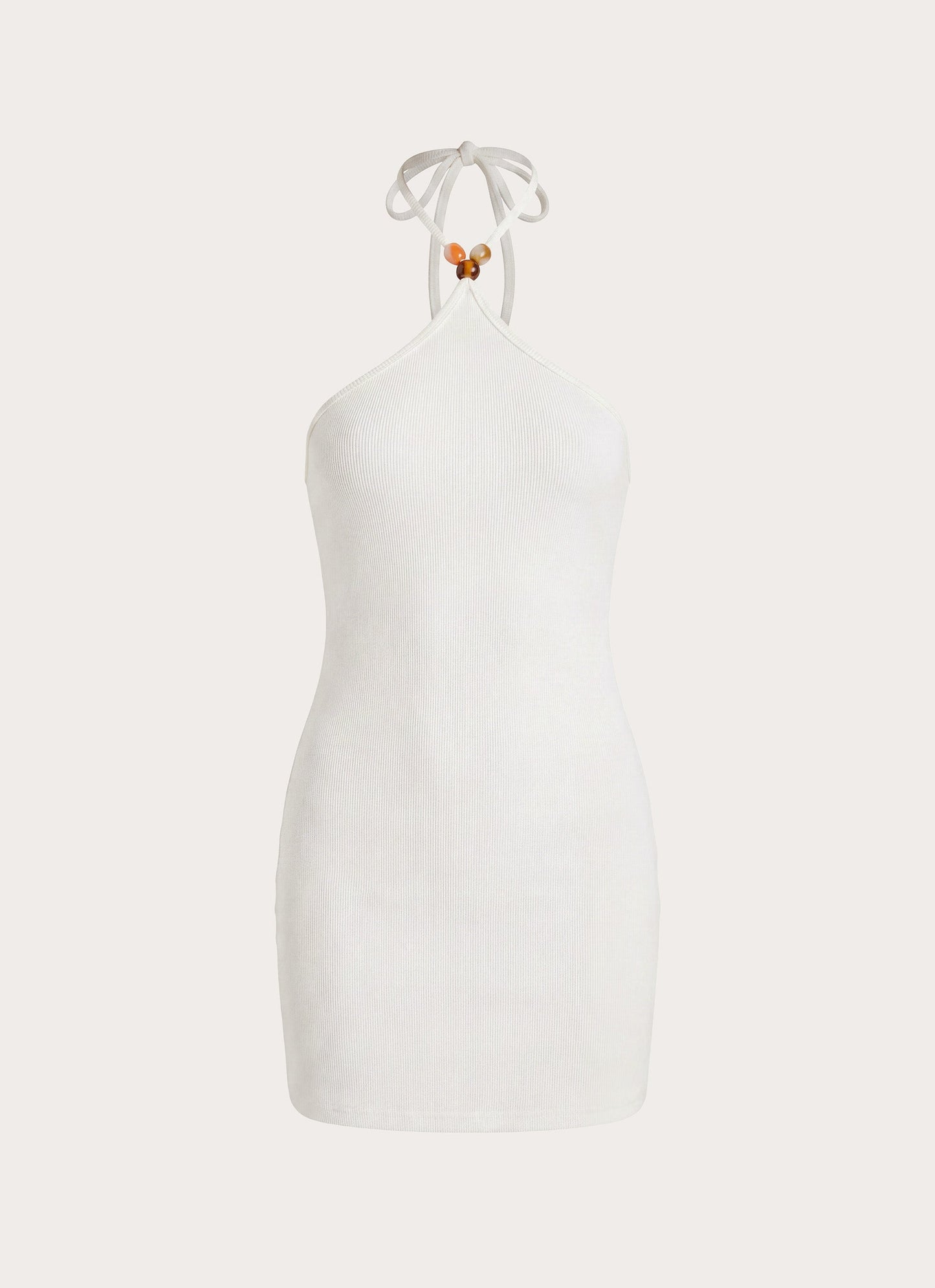 Cocobana Knit Mini Dress - White