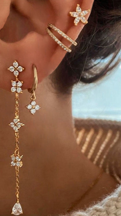 Georgie Earrings - Gold