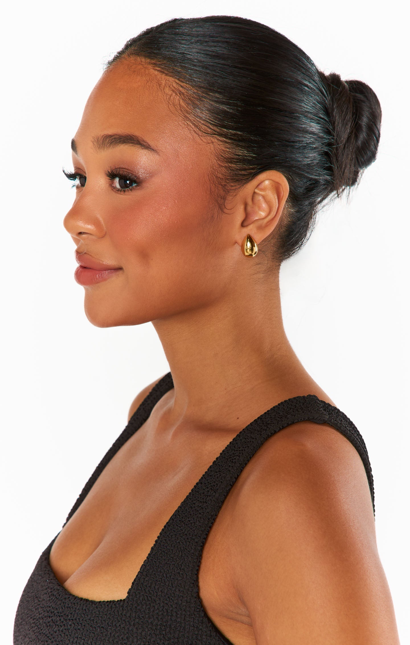 Faithy Jewels Mini Teardrop Earring ~ Gold