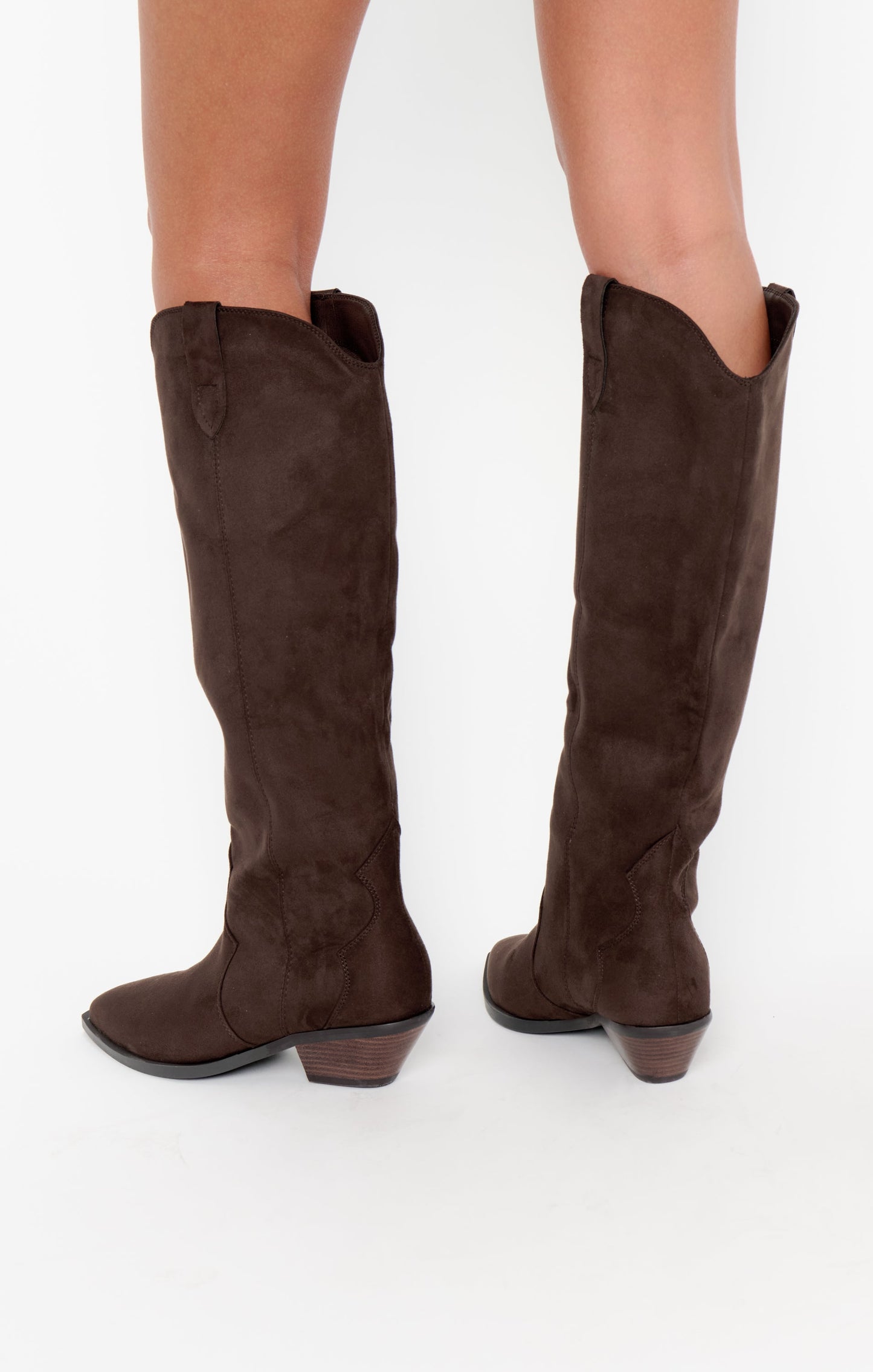 Billini Helix Boot ~ Dark Cacao Suede