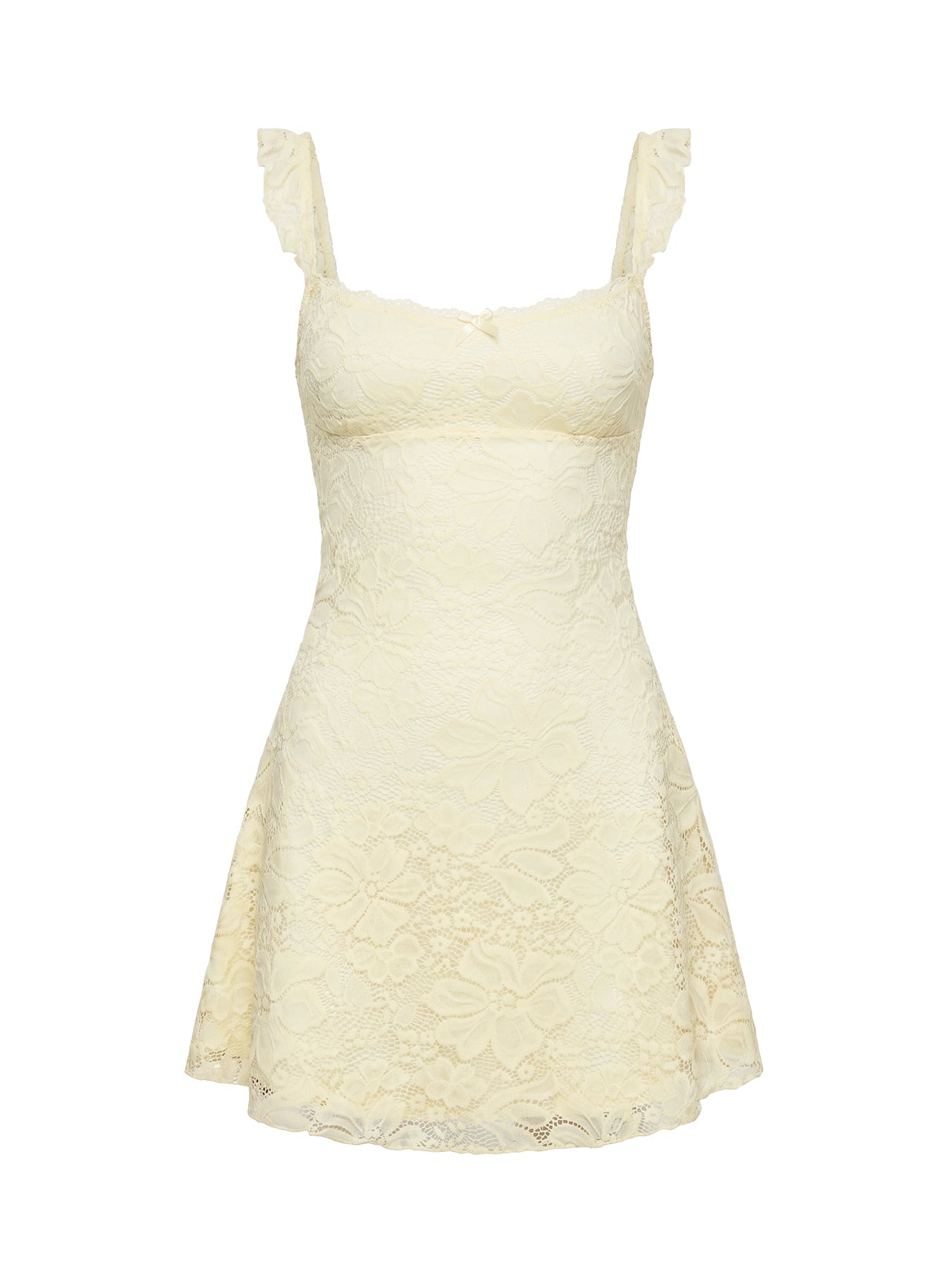 Beacall Mini Dress Lemon