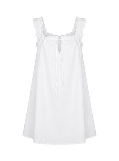 Swing Mini Dress White