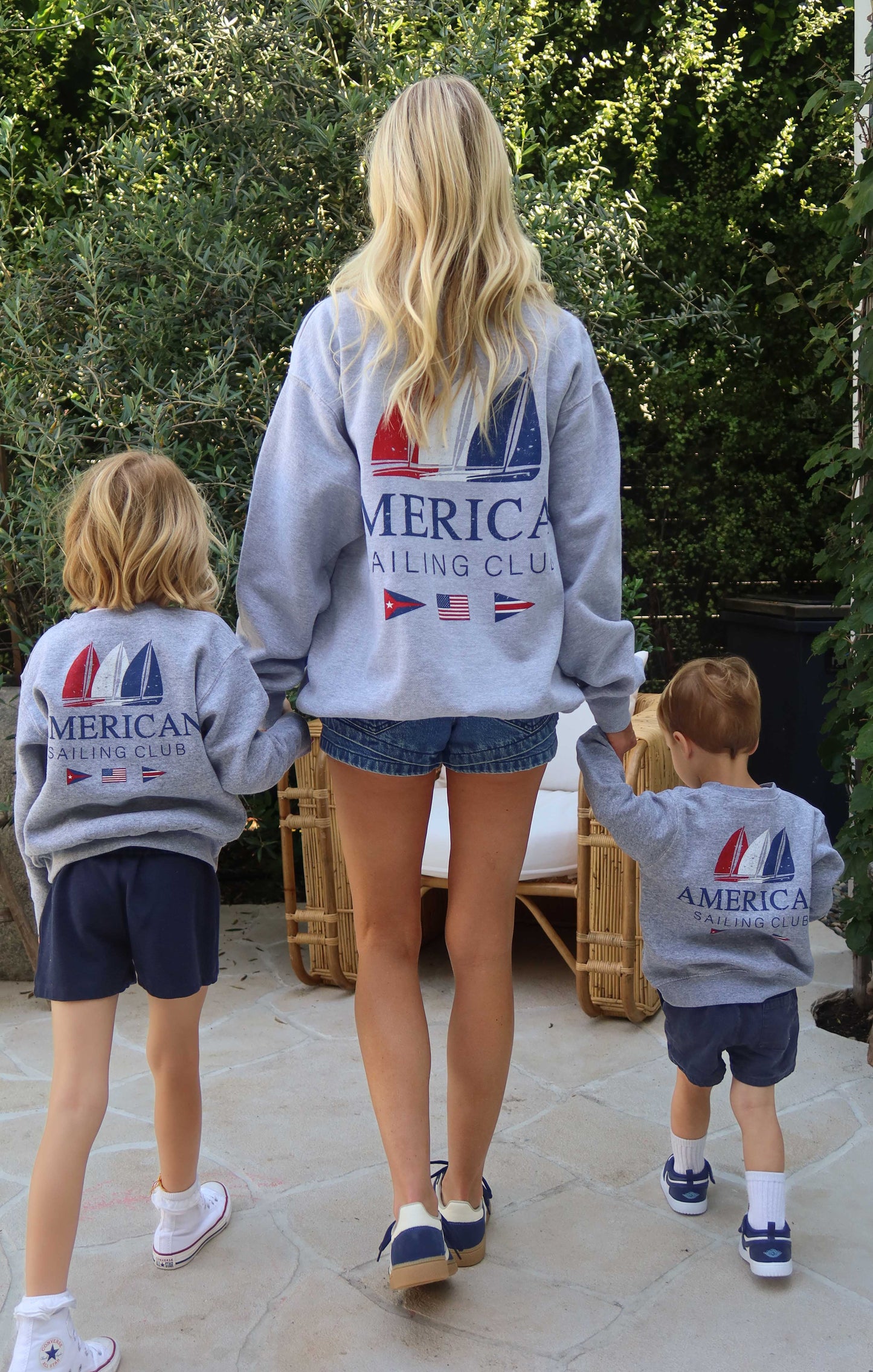 Davis Sweatshirt ~ Sailing Club Graphic