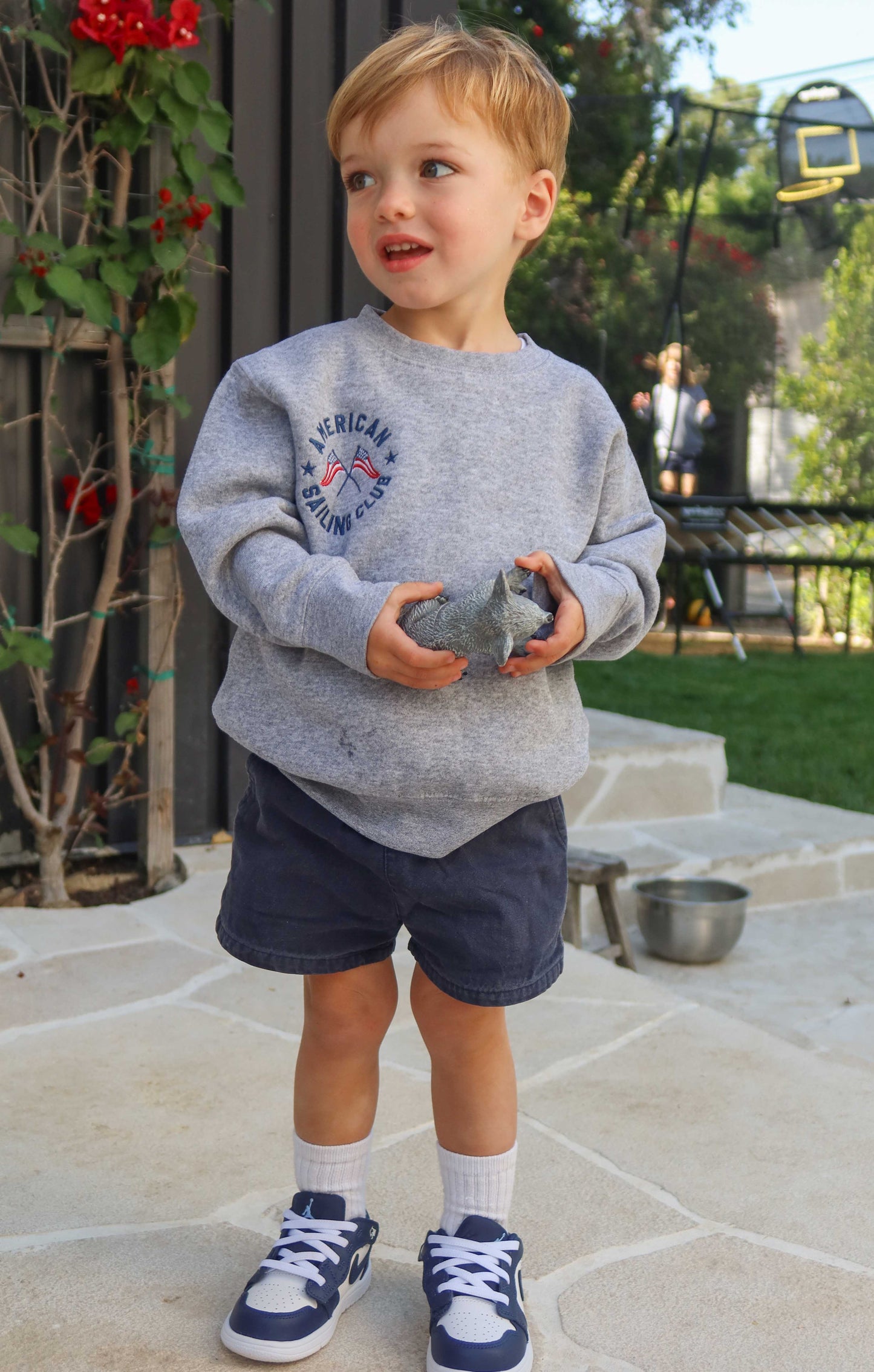 Davis Sweatshirt ~ Sailing Club Graphic