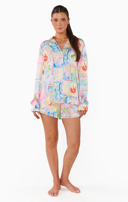 Early Riser PJ Set ~ Soleil Silky