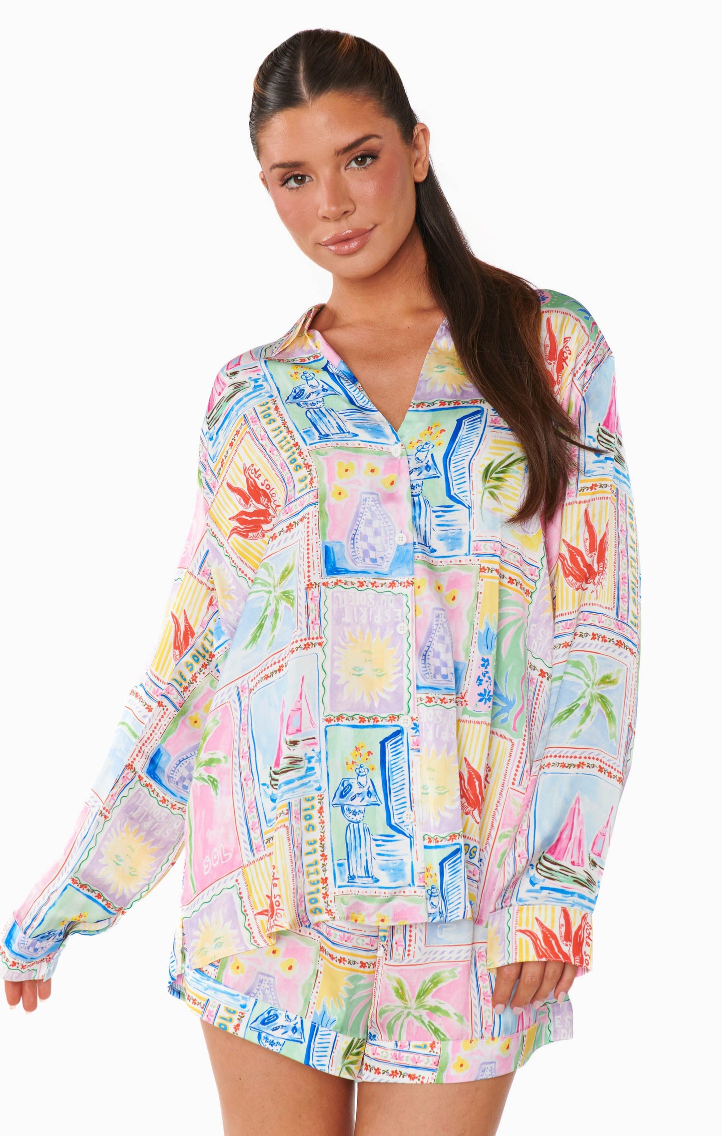 Early Riser PJ Set ~ Soleil Silky