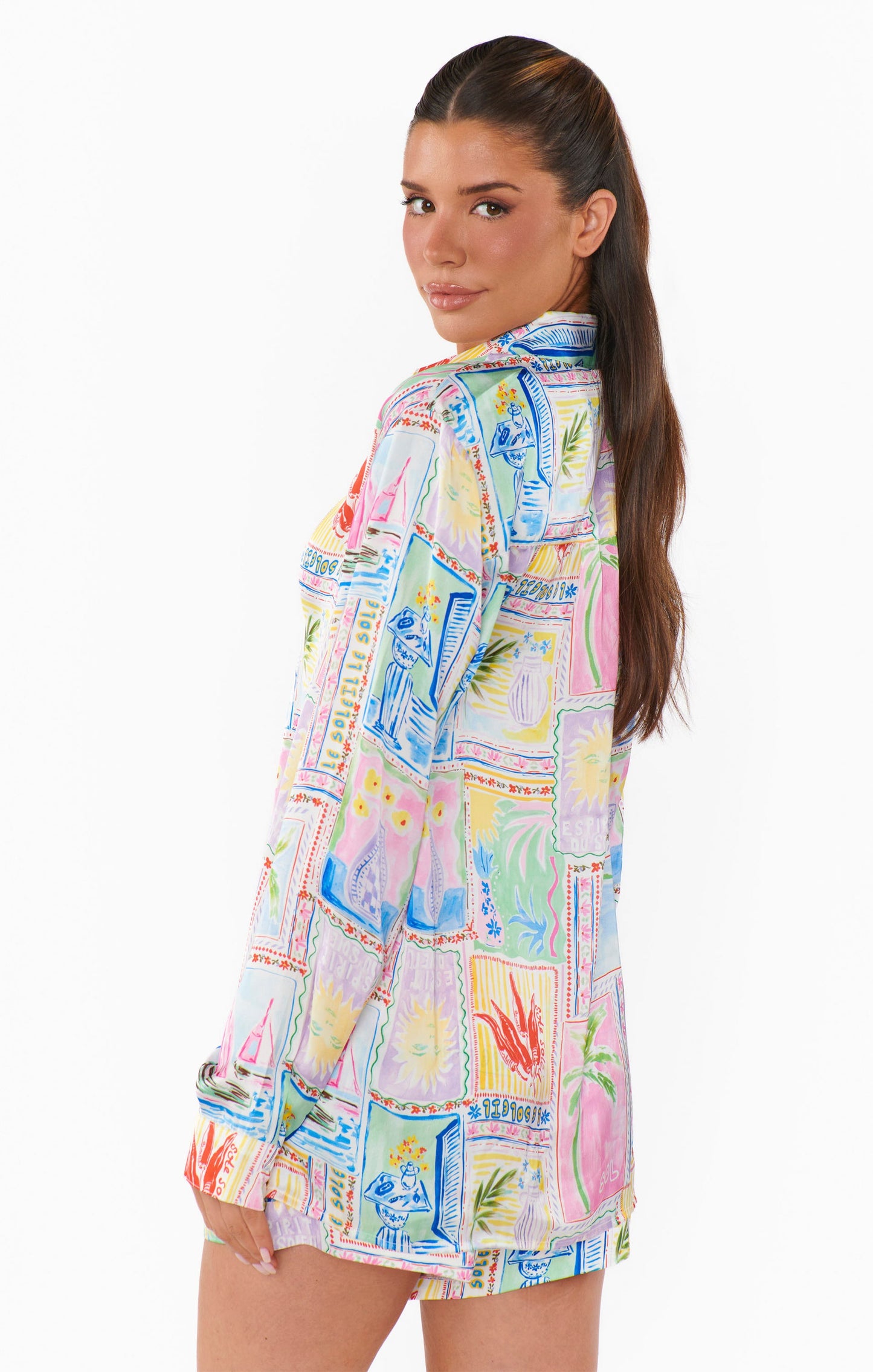 Early Riser PJ Set ~ Soleil Silky