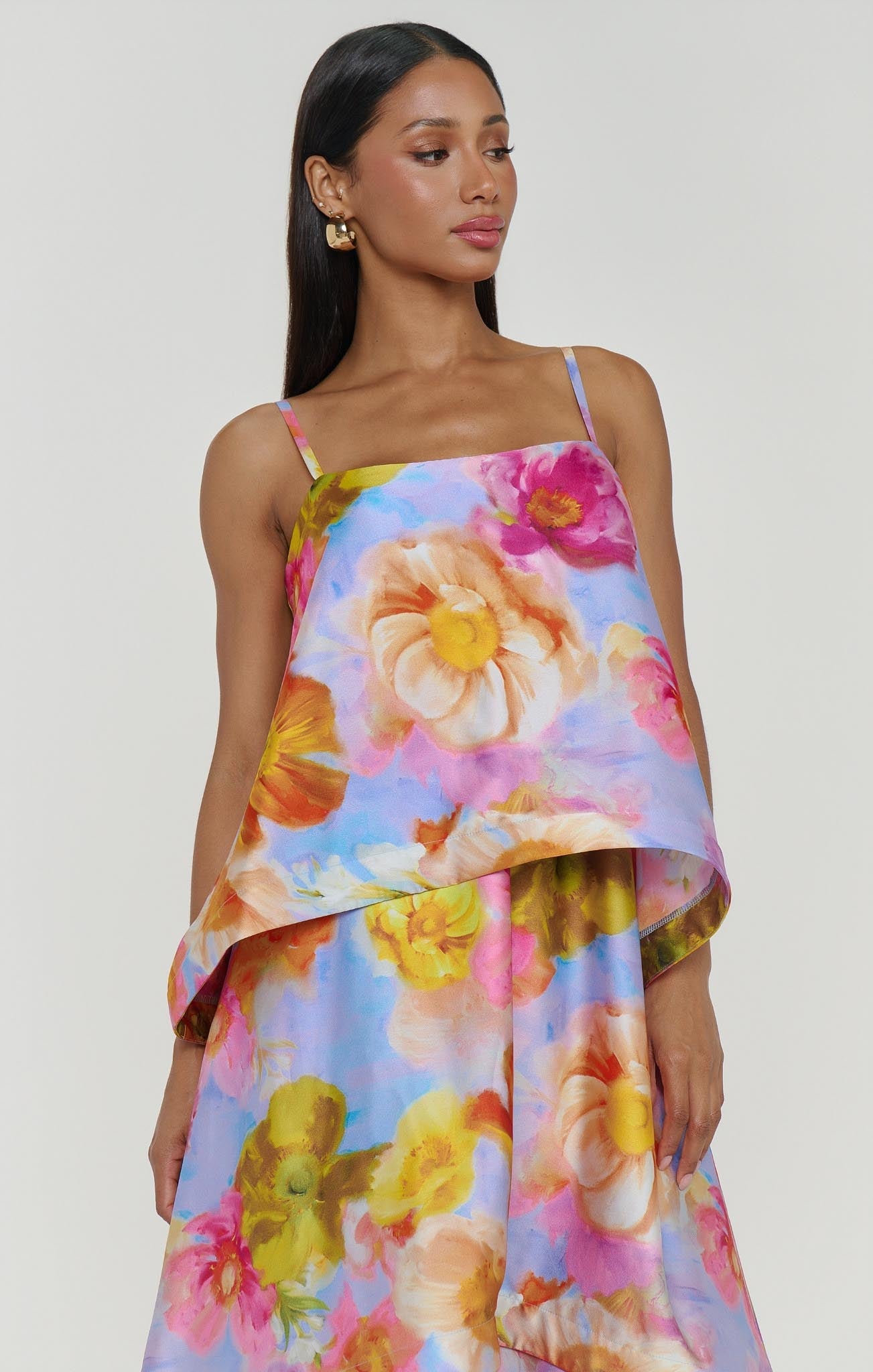 Ella Maxi Dress ~ Brushed Blooms