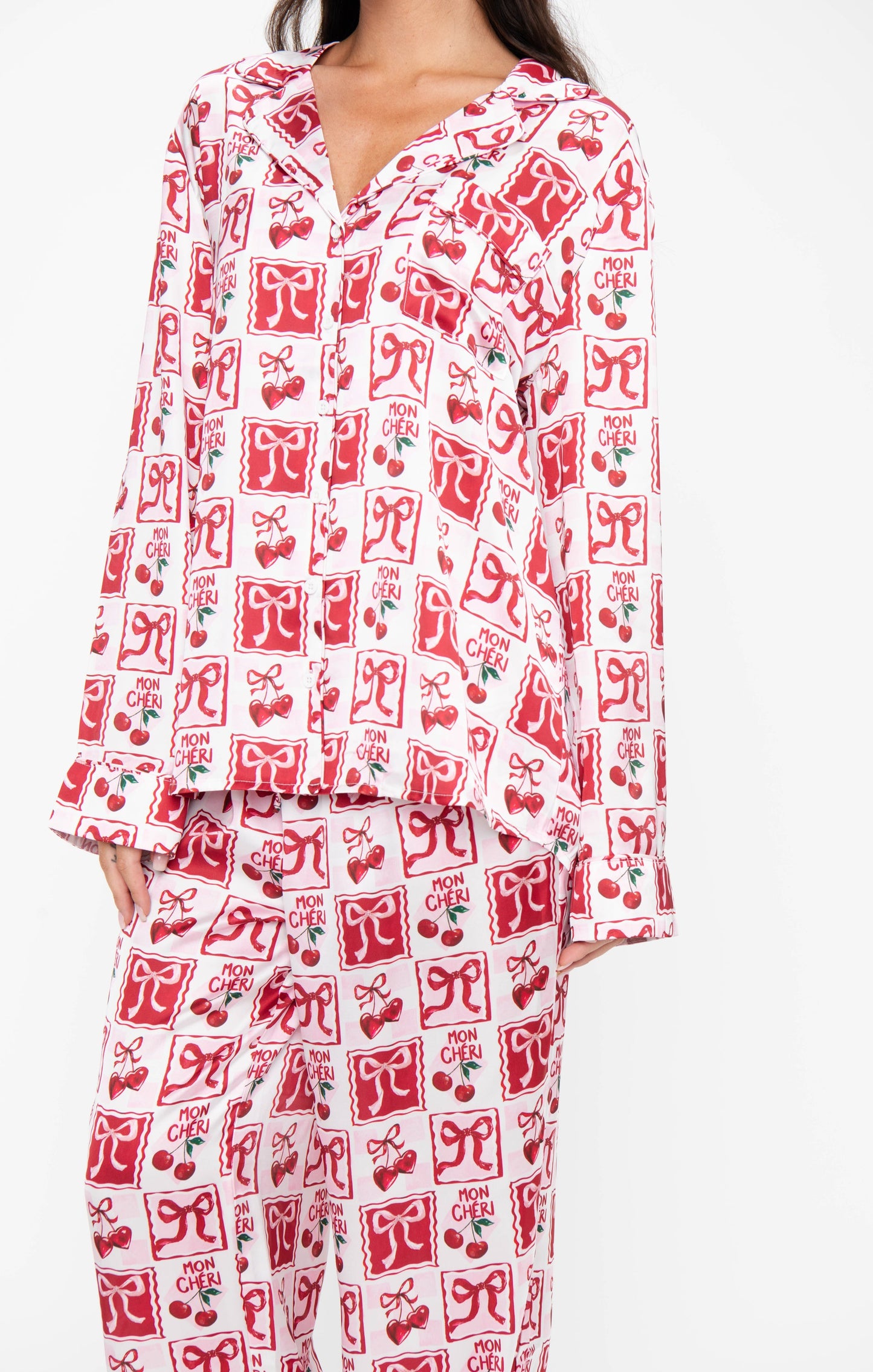 Classic PJ Set ~ Mon Cheri Silky