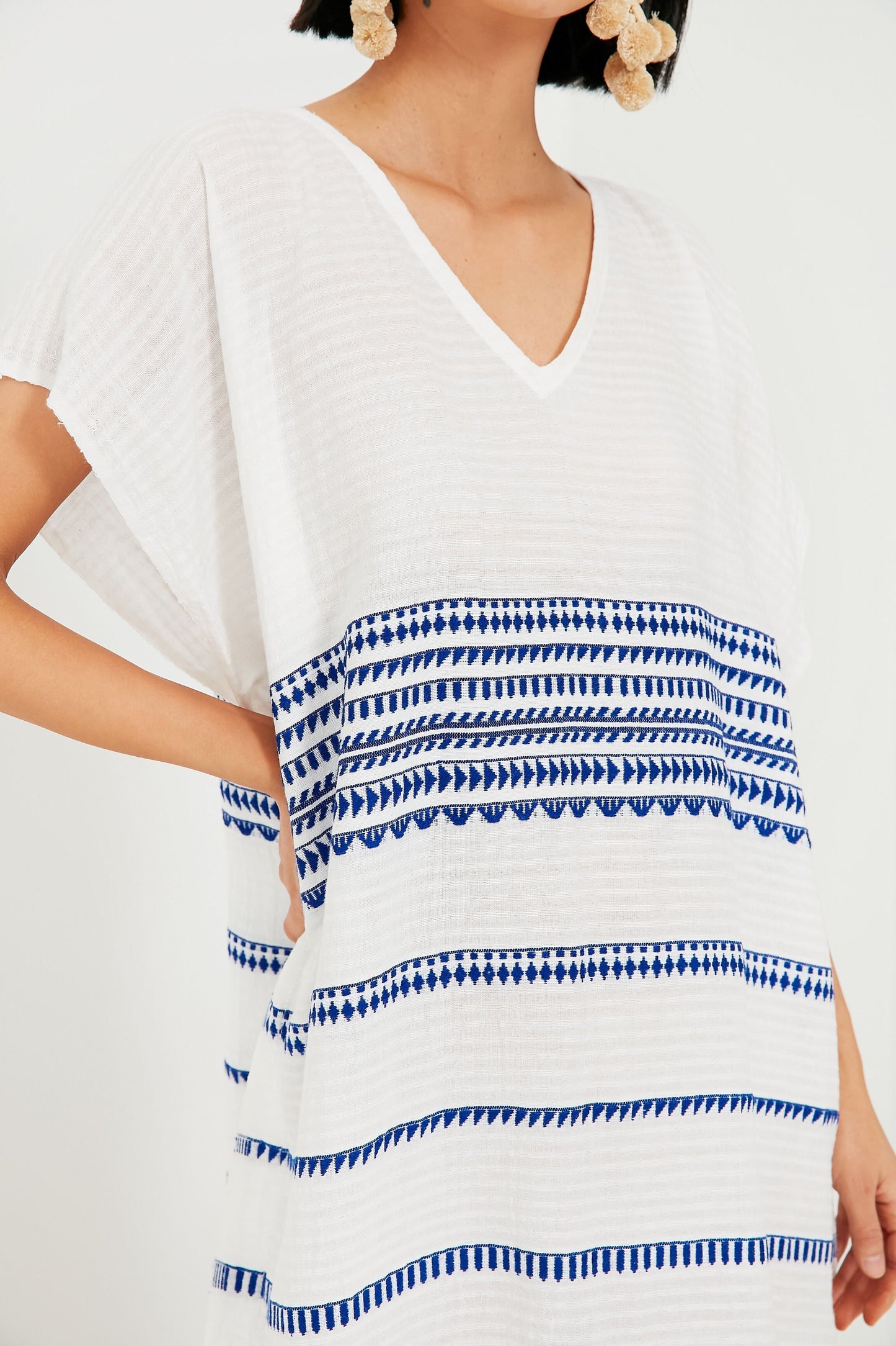 Blue Yani Classic Caftan