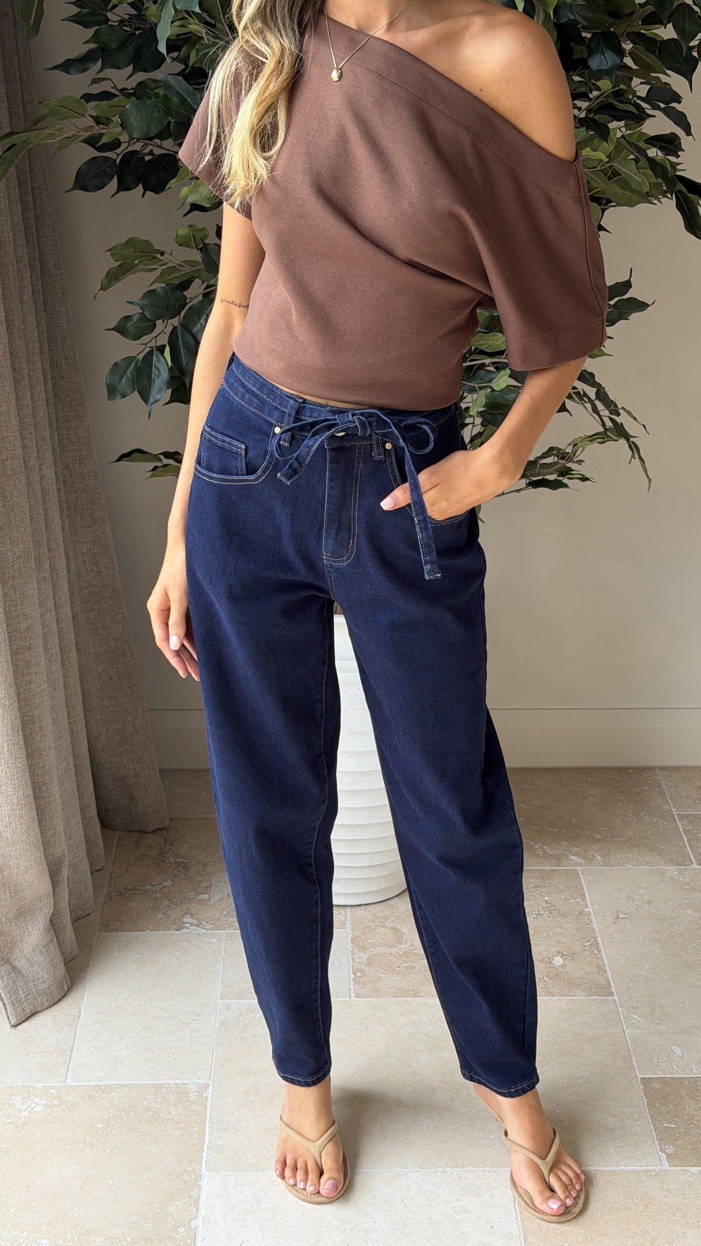 Clove Barrel Jeans - Indigo