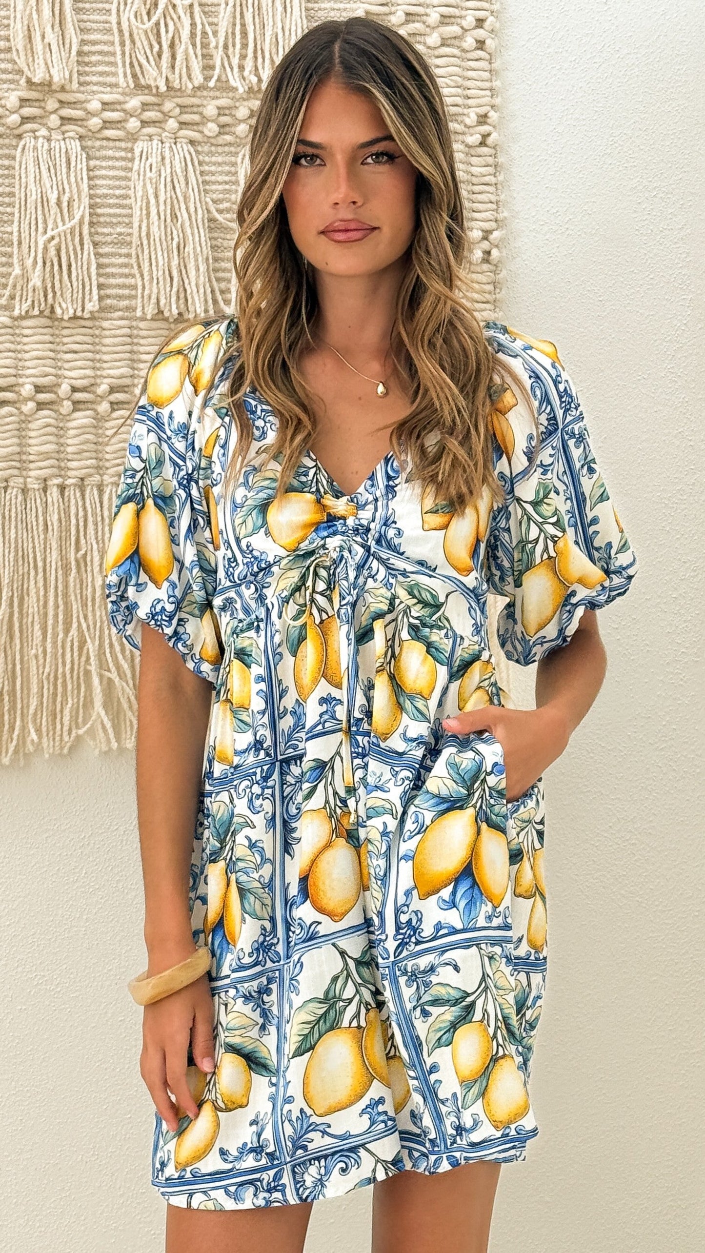 Malita Mini Dress - Summer in Sorrento