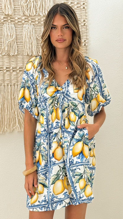 Malita Mini Dress - Summer in Sorrento