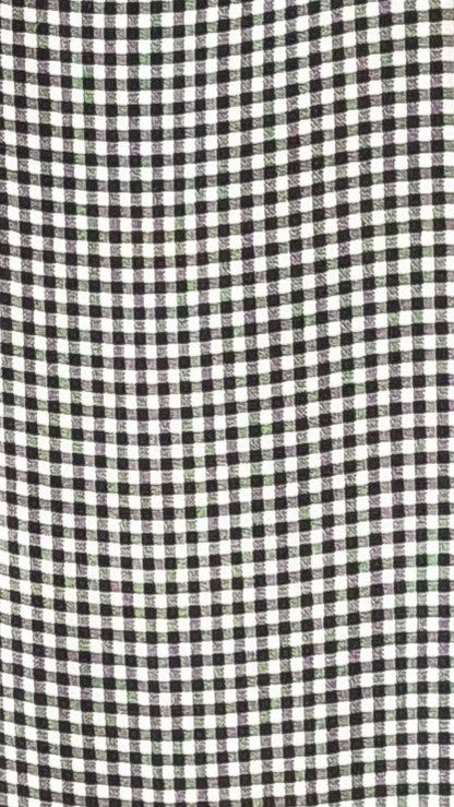 Zoelle Button Up Shirt - Black Gingham