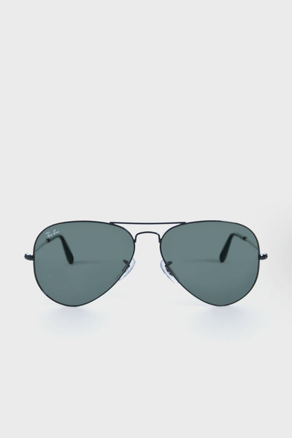 Black Classic Aviator Sunglasses