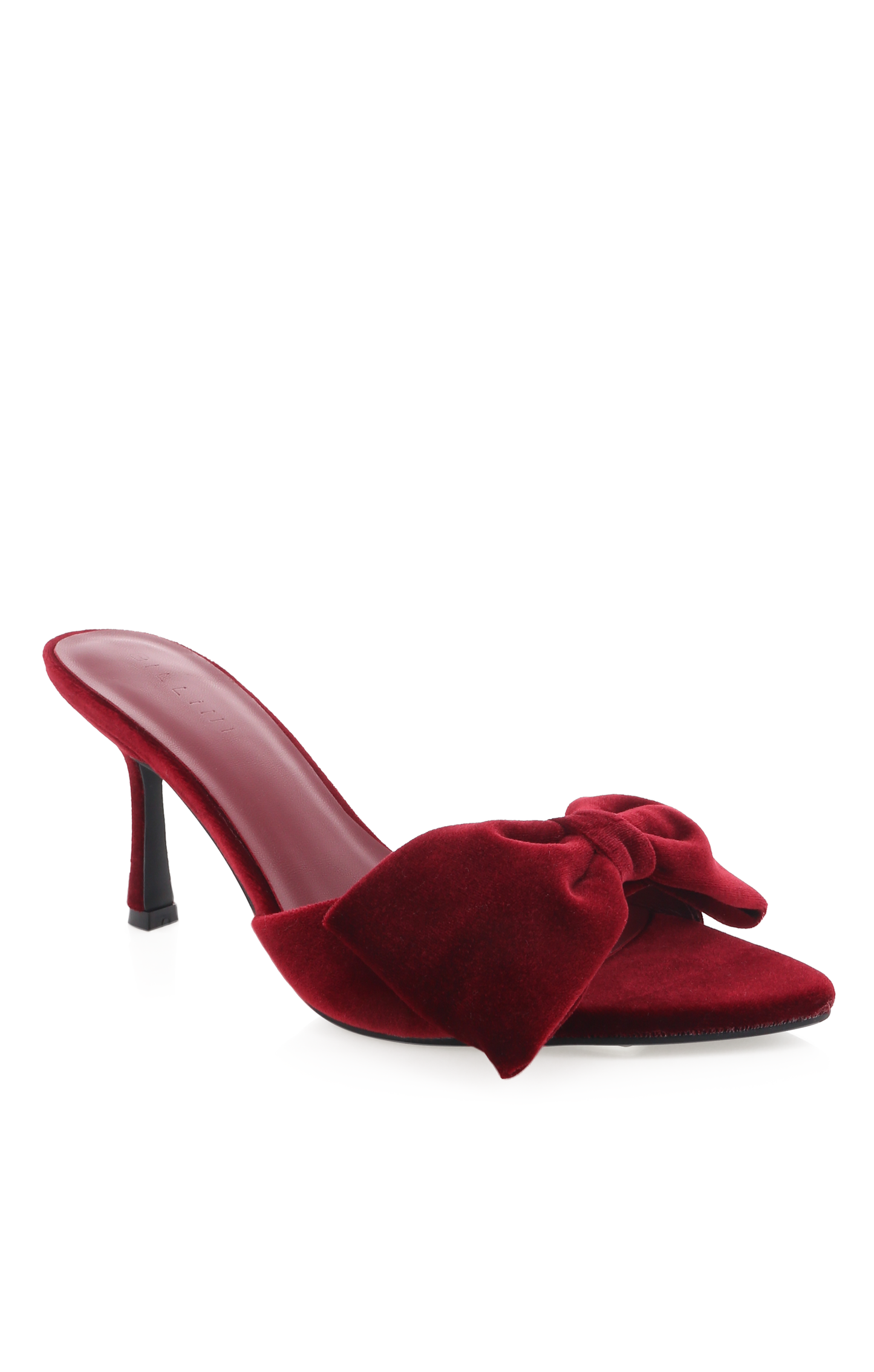 Billini Xandi Heel ~ Cherry Velvet