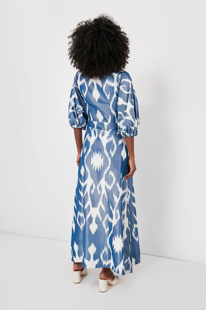 Blue Jodhpur Dress
