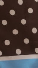 Harley Scarf Top and Pants Set - Brown Polka