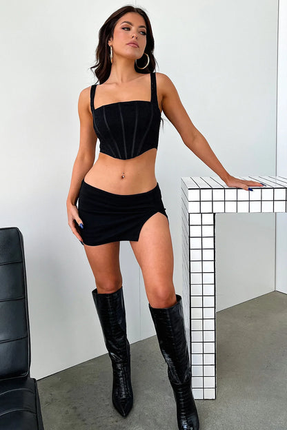 Kaesha Bustier - Black