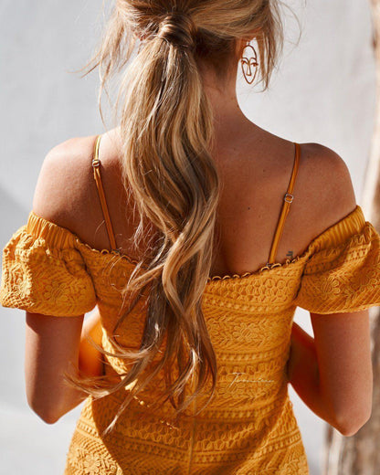 Gabriella Dress - Yellow