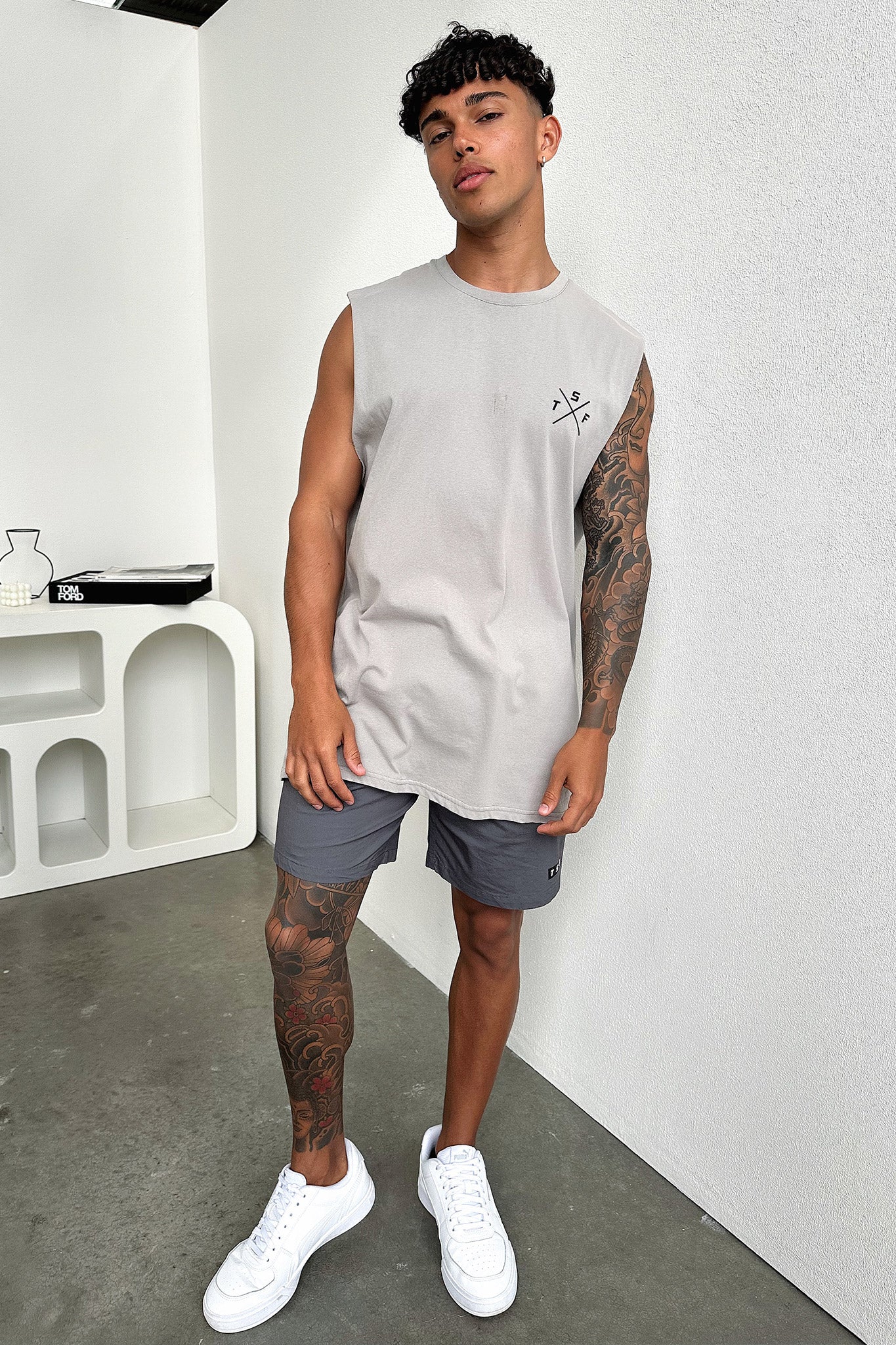Hunter Tank Top - Grey