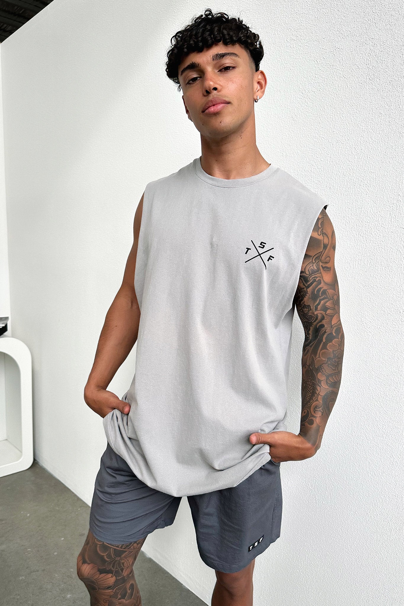 Hunter Tank Top - Grey
