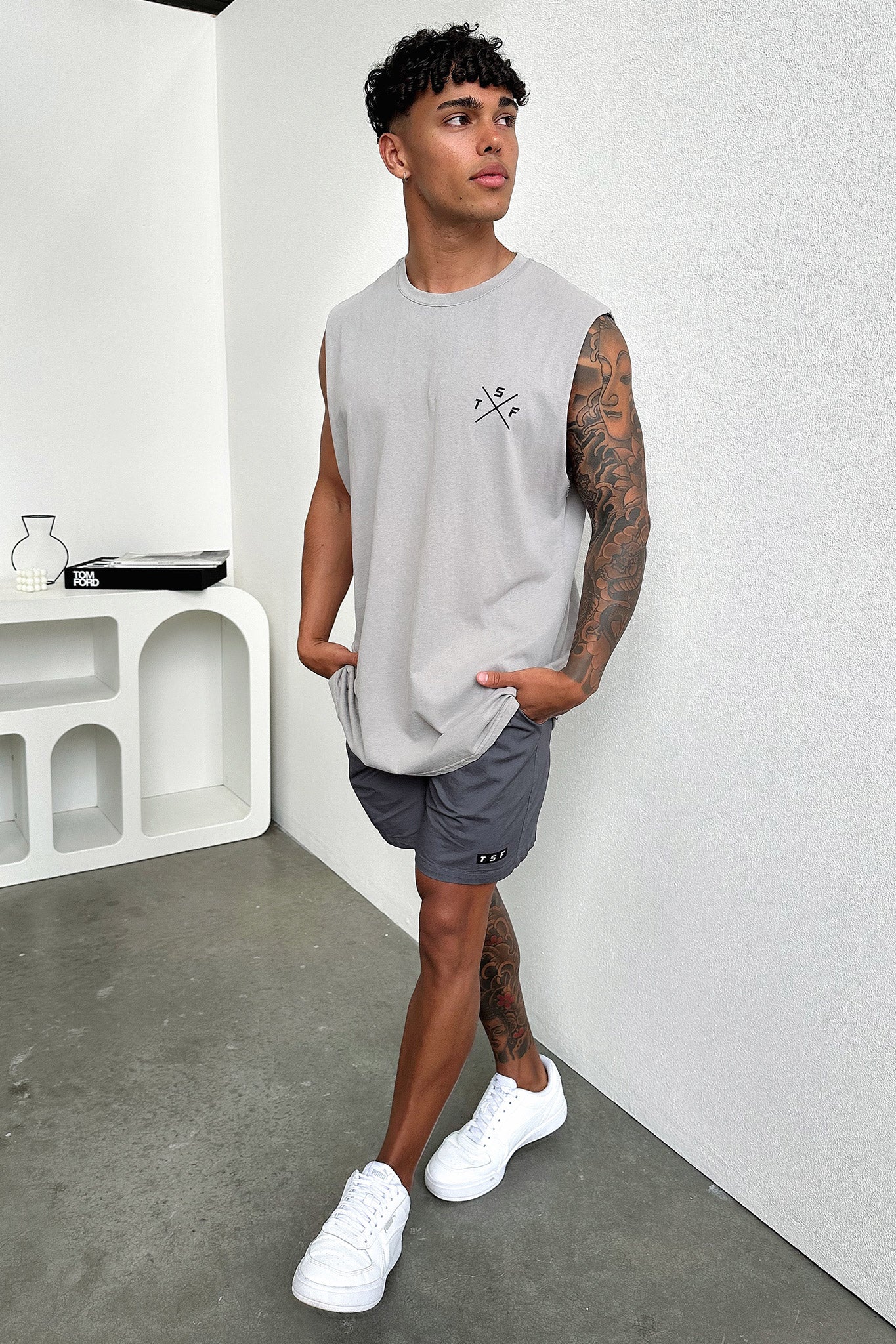 Hunter Tank Top - Grey