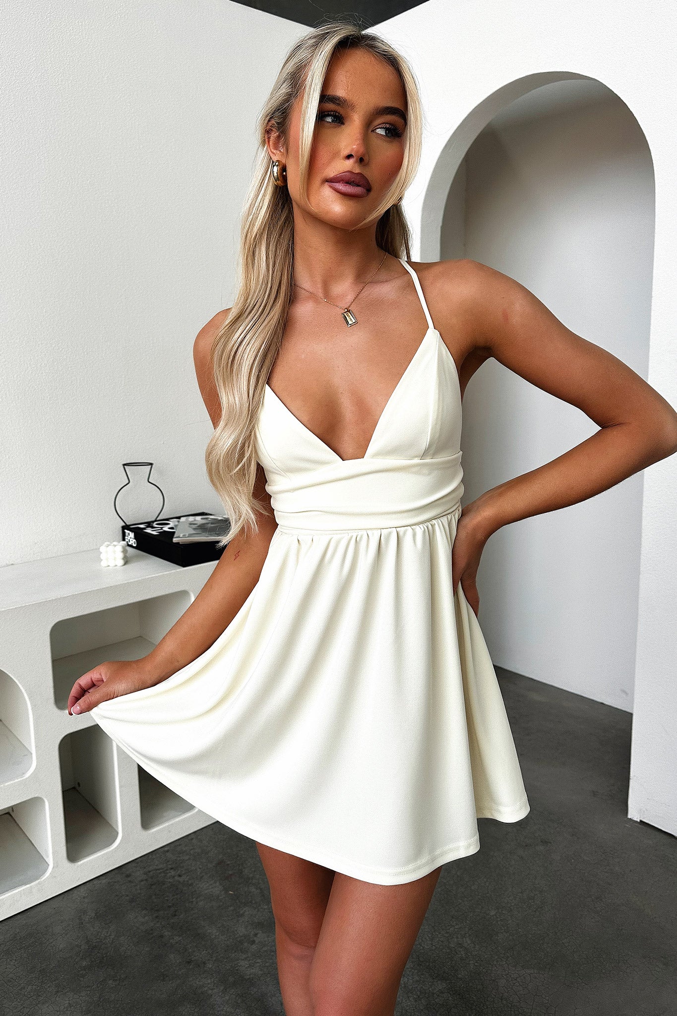 Hyland Mini Dress - Yellow