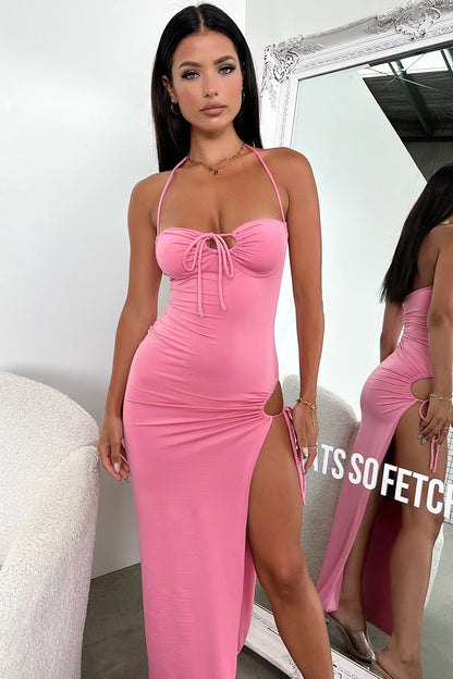 Imana Maxi Dress - Pink