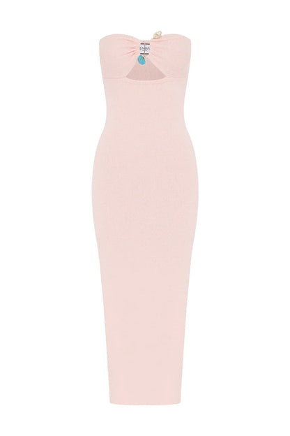 Luna Midi Dress - Musk